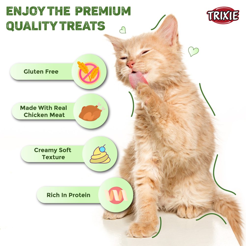 Trixie Snack with Chicken Creamy Cat Treat image 2