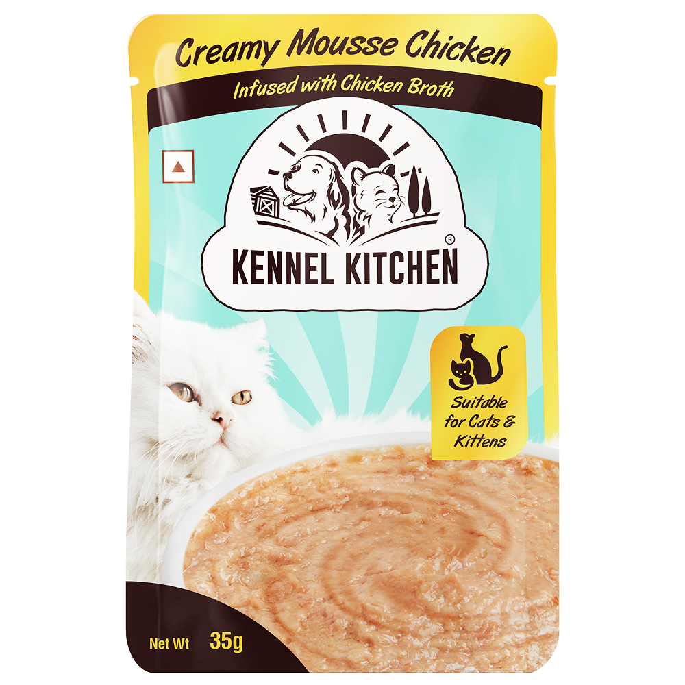 Kennel Kitchen Chicken Creamy Mousse Kitten & Adult Cat Wet Food (All Life Stage) image 4