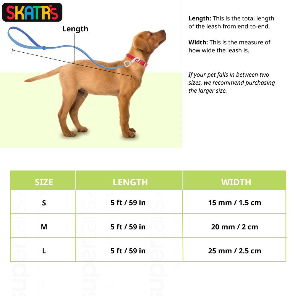 Skatrs Leash for Dogs (Dark Blue) image 2
