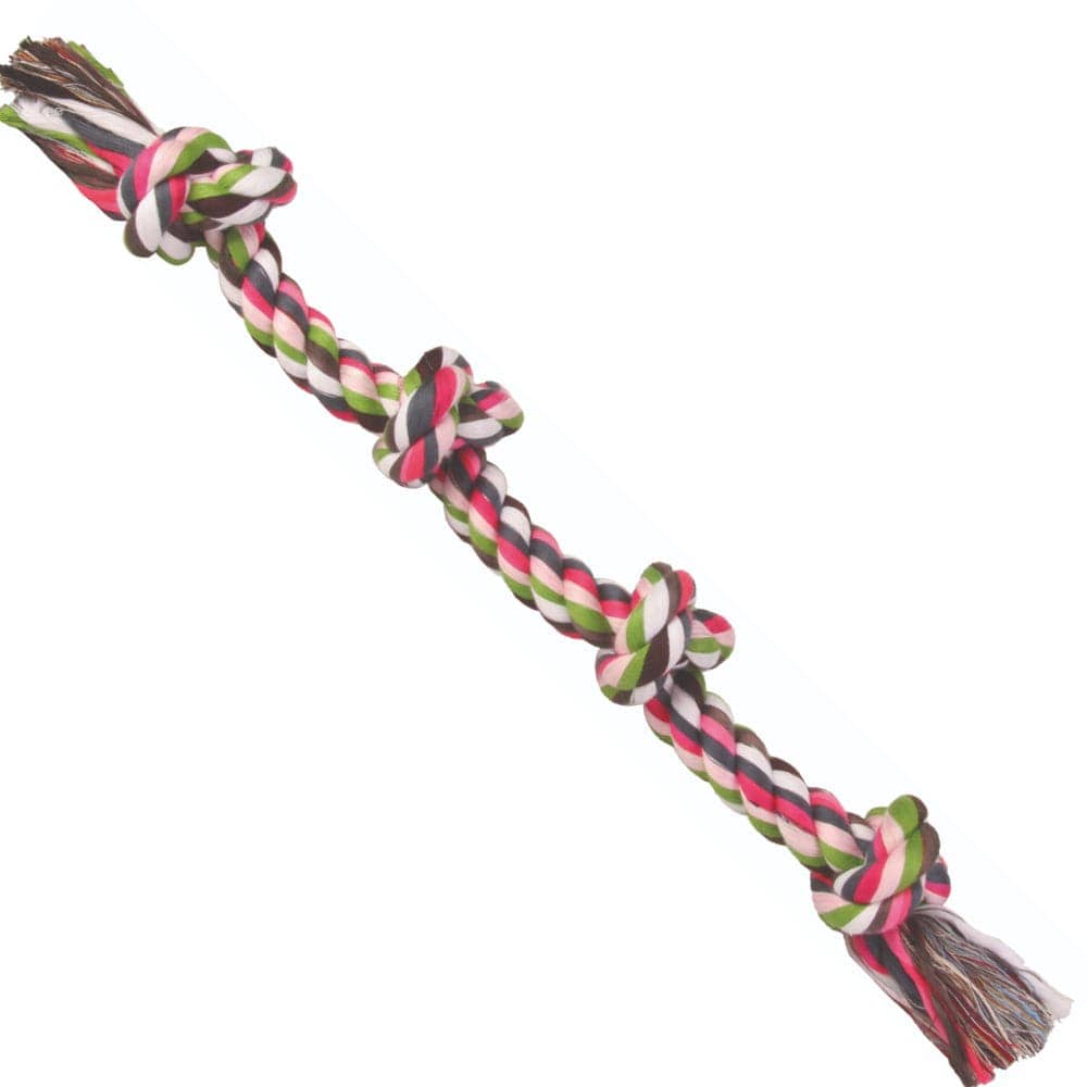 Trixie Playing Rope with Knots Toy for Dogs (Blue) image 4