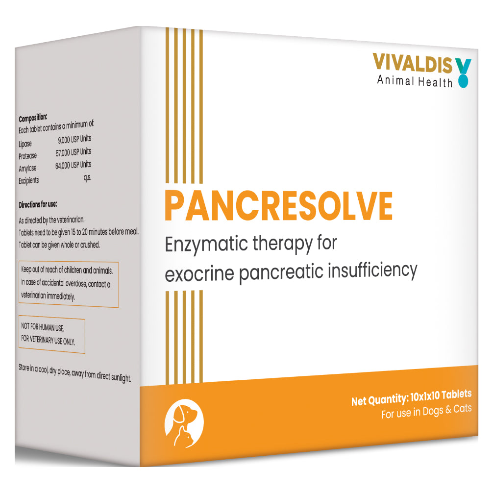 Vivaldis Pancresolve Tablet for Dogs and Cats image 2