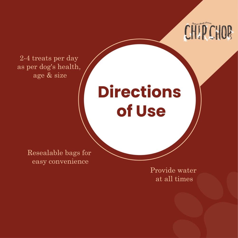Chip Chops Barbeque Hearts Dog Treats image 3