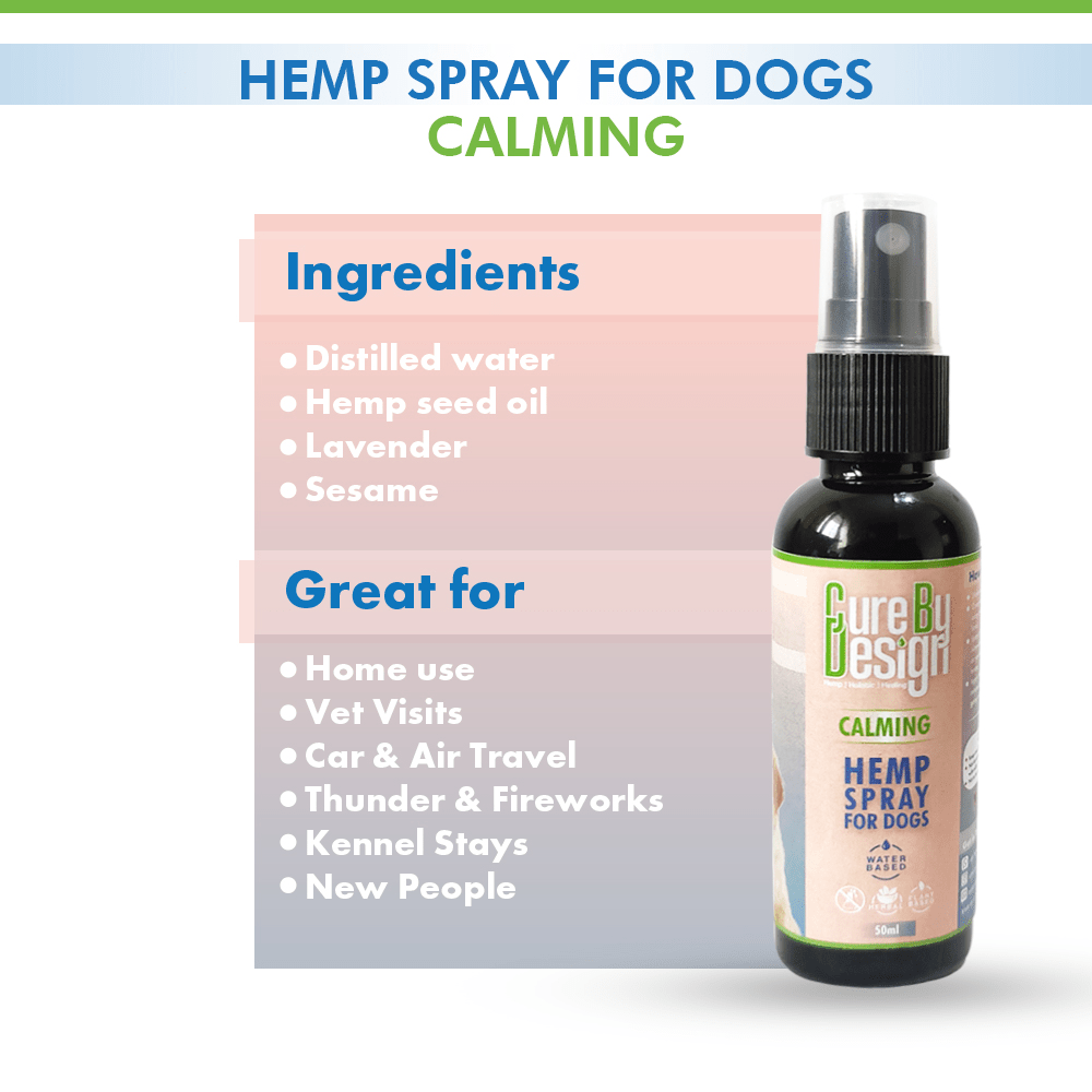 Cure By Design Calming Hemp Spray for Dogs image 3