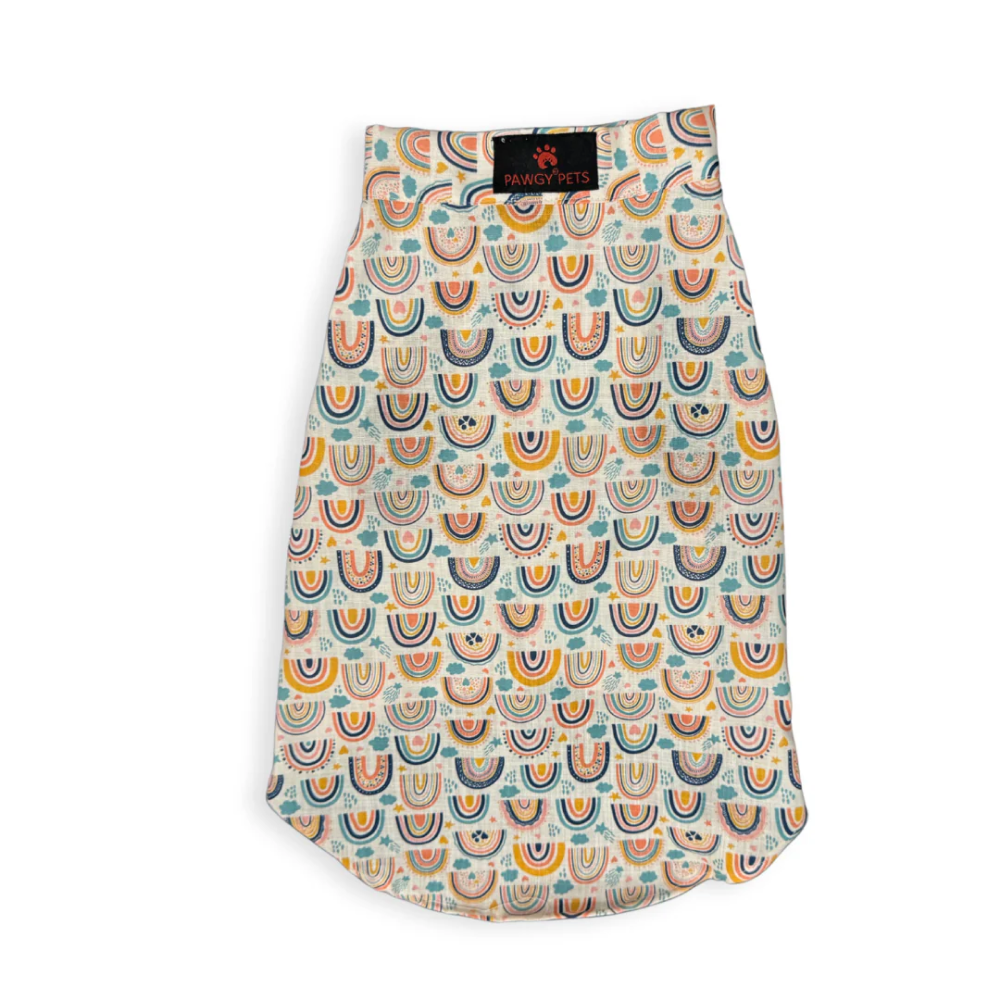 Pawgypets Rainbow Sando for Dogs (off white) image 5
