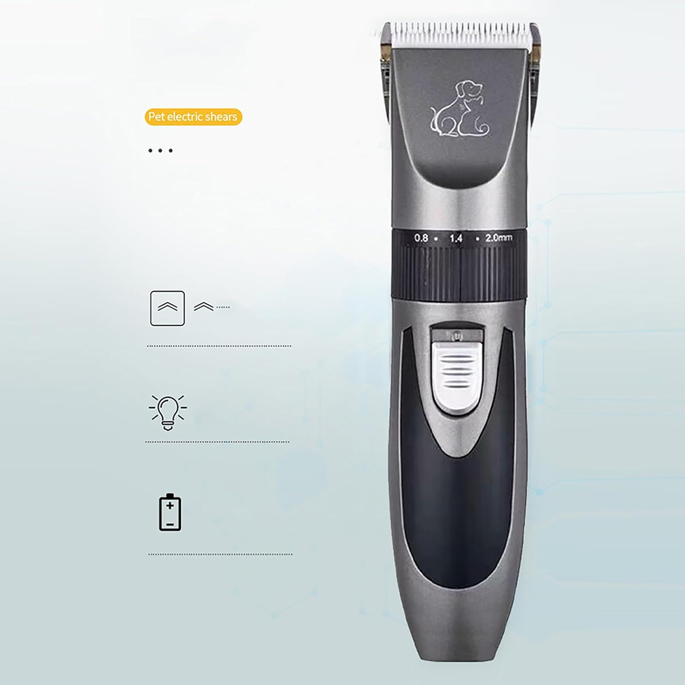 PetVogue Unisex Kit Clipper with Low Noise Rechargeable Hair Trimmer for Dogs and Cats image 2