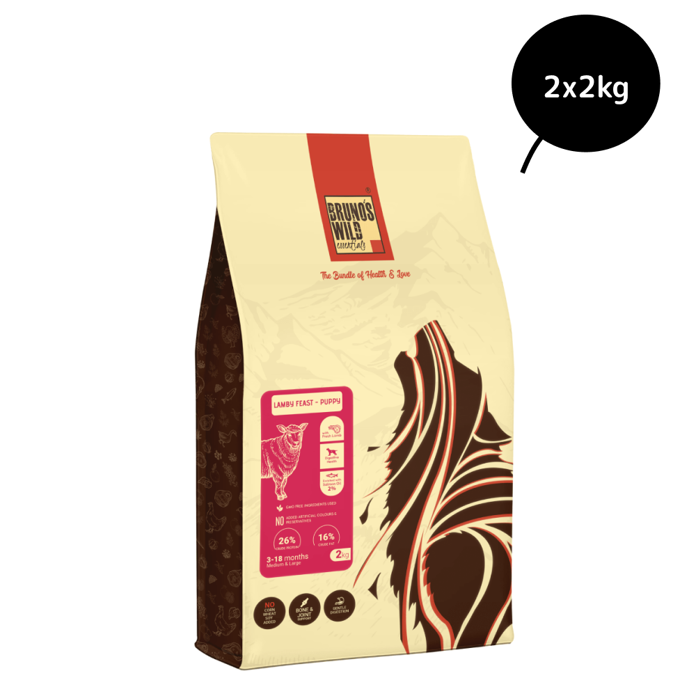 Bruno's Wild Essentials Lamby Feast Puppy Dry Food image 10