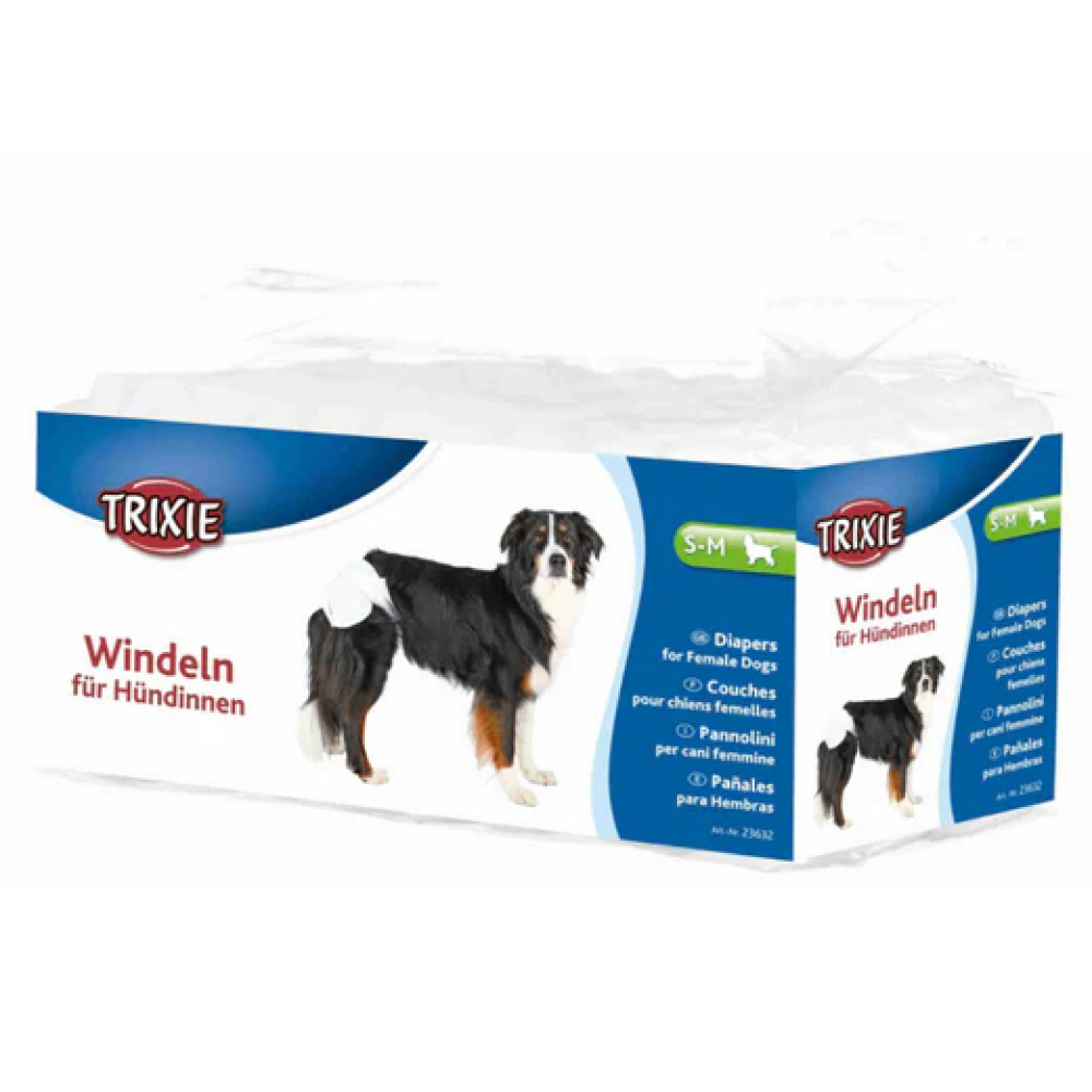 Trixie Female Diapers for Dogs (36x52cm) image 5