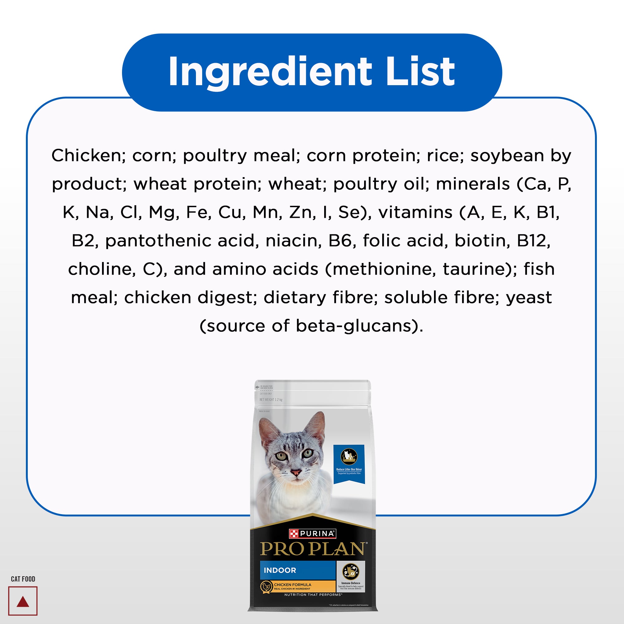 Pro Plan Chicken Flavoured Indoor Cat Dry Food image 8