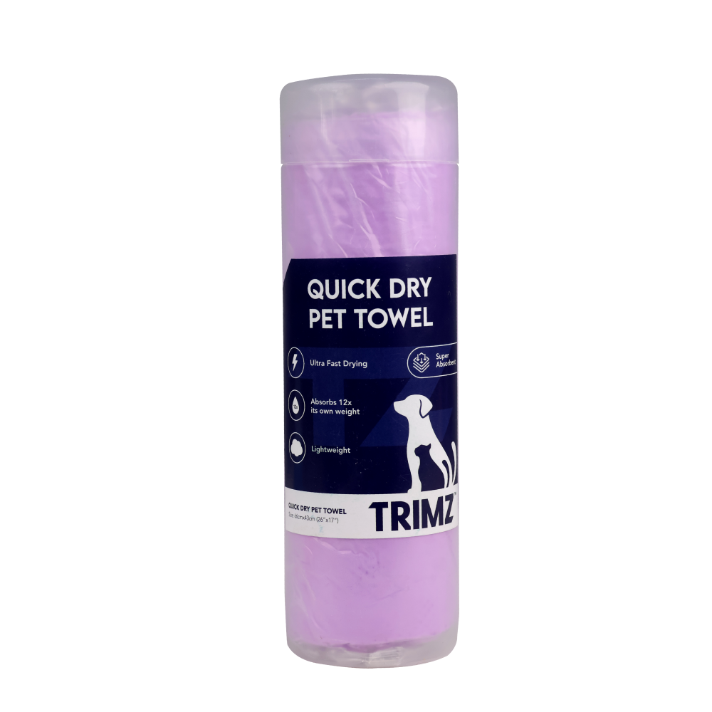 Trimz Quick Dry Absorption Towel for Dogs and Cats (Yellow) image 6