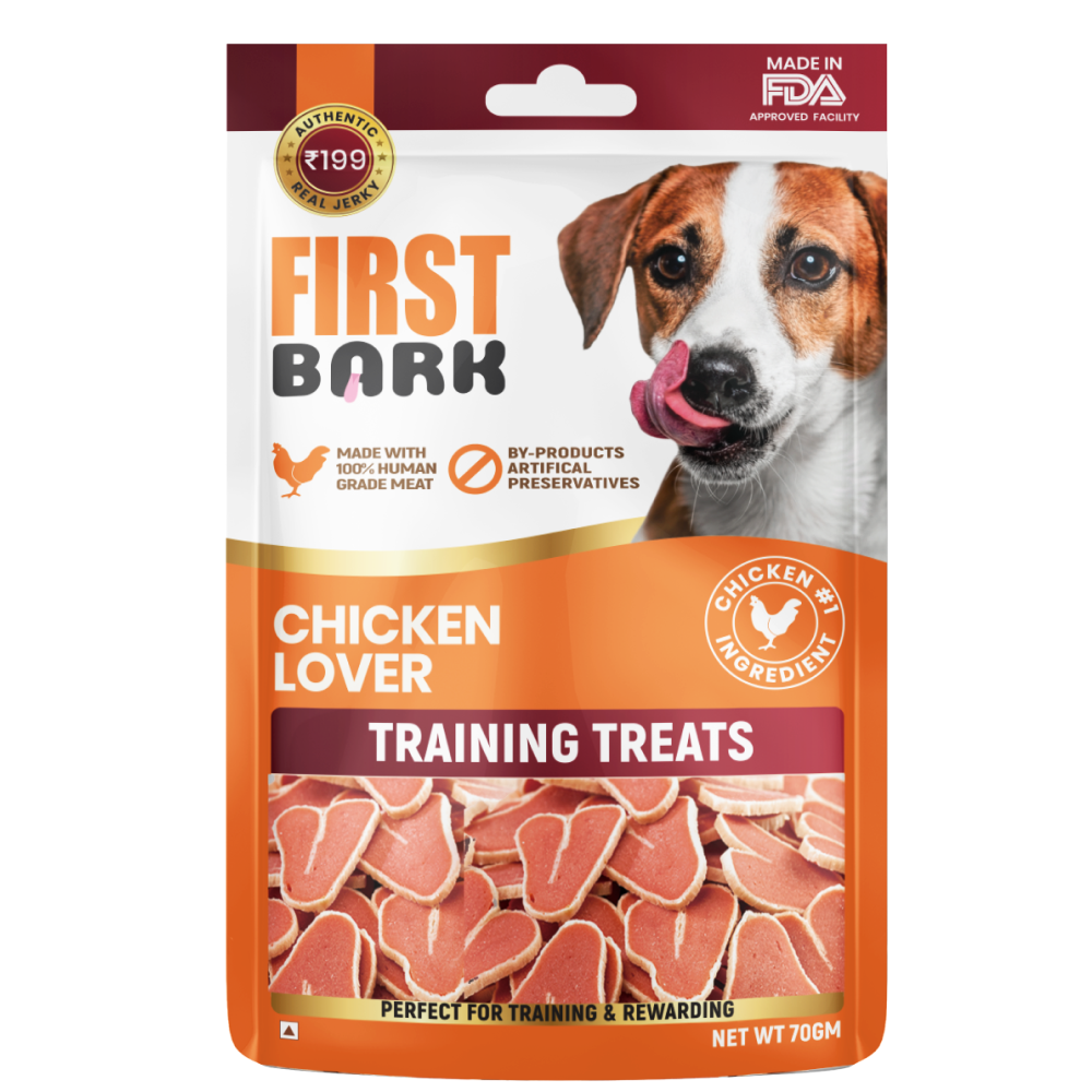 First Bark Chicken Lover Jerky Dog Treat