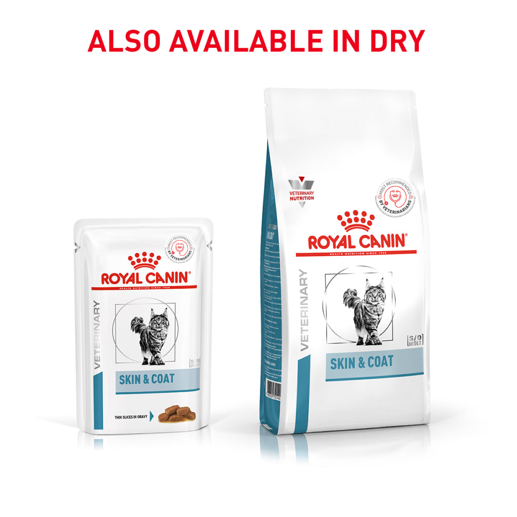 Royal Canin Veterinary Diet Skin & Coat Cat Wet Food image 3