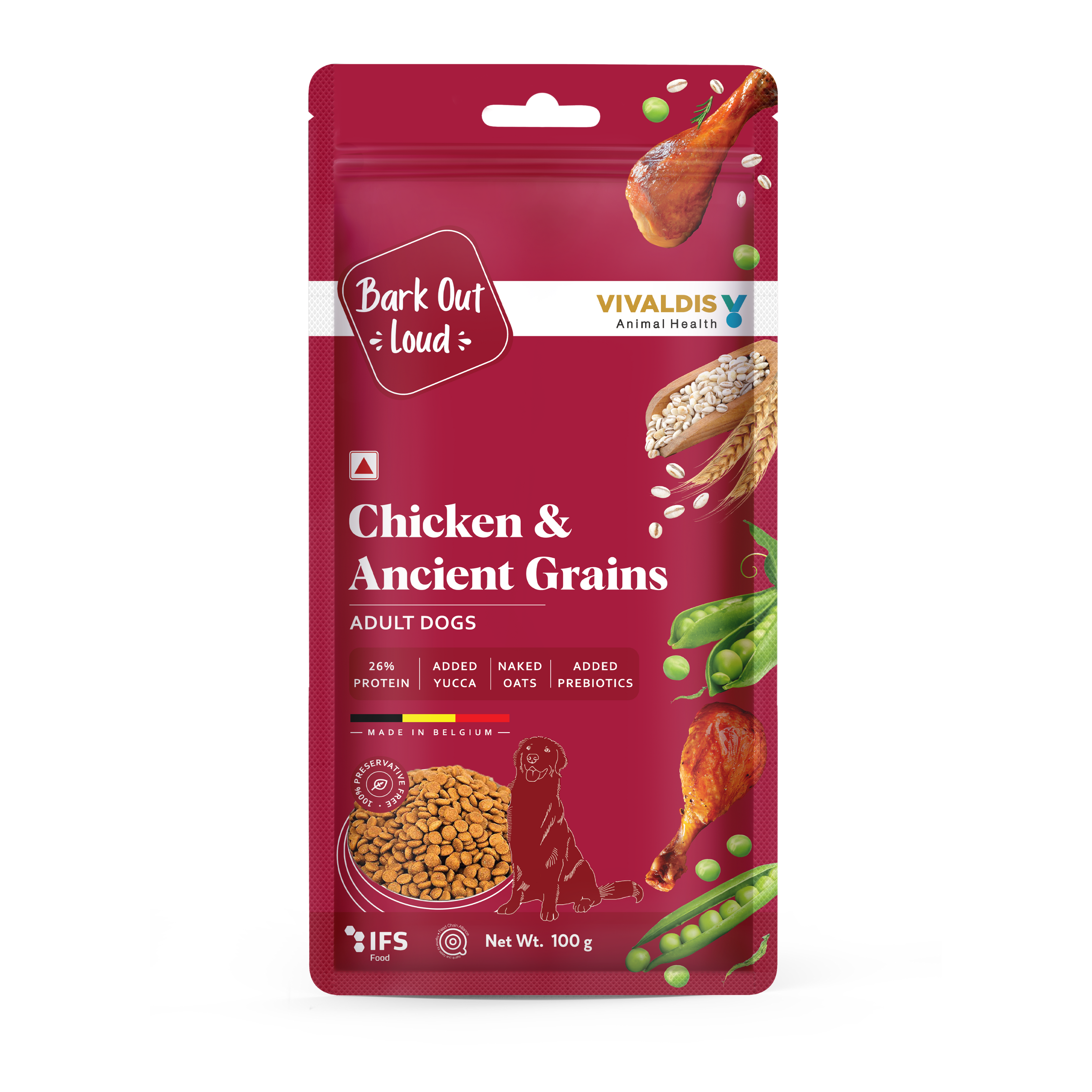 Bark Out Loud Chicken & Ancient Grains Adult Dog Dry Food