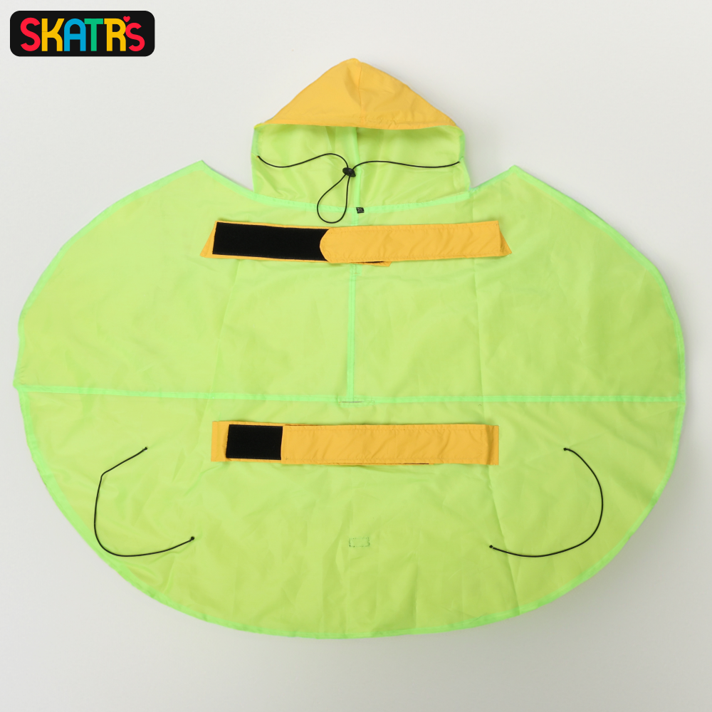 Skatrs Full Coverage Cape Style Raincoat for Dogs and Cats (Yellow) image 8