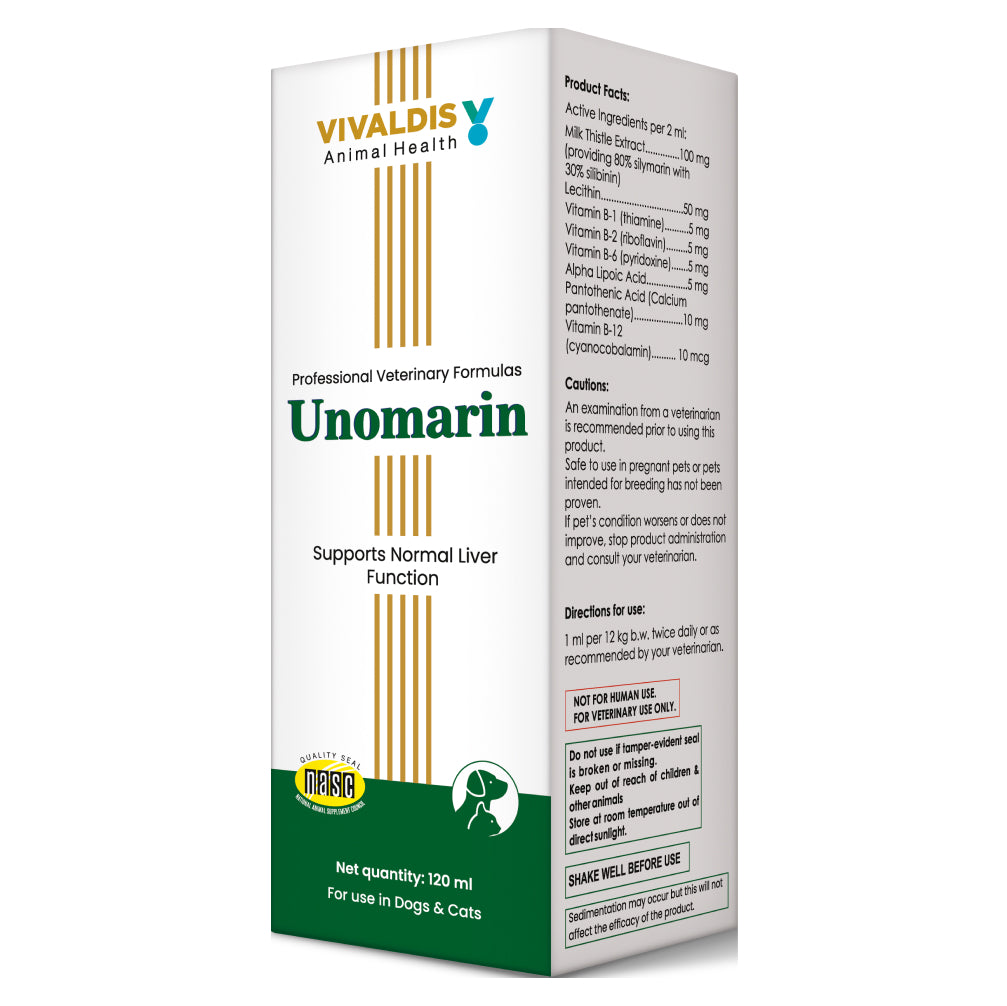 Vivaldis Unomarin Syrup for Dogs and Cats image 3