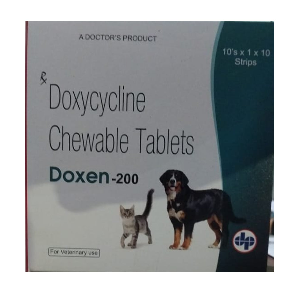 Doctors Vet Doxen 200mg Tablet (Doxycycline) for Dogs and Cats