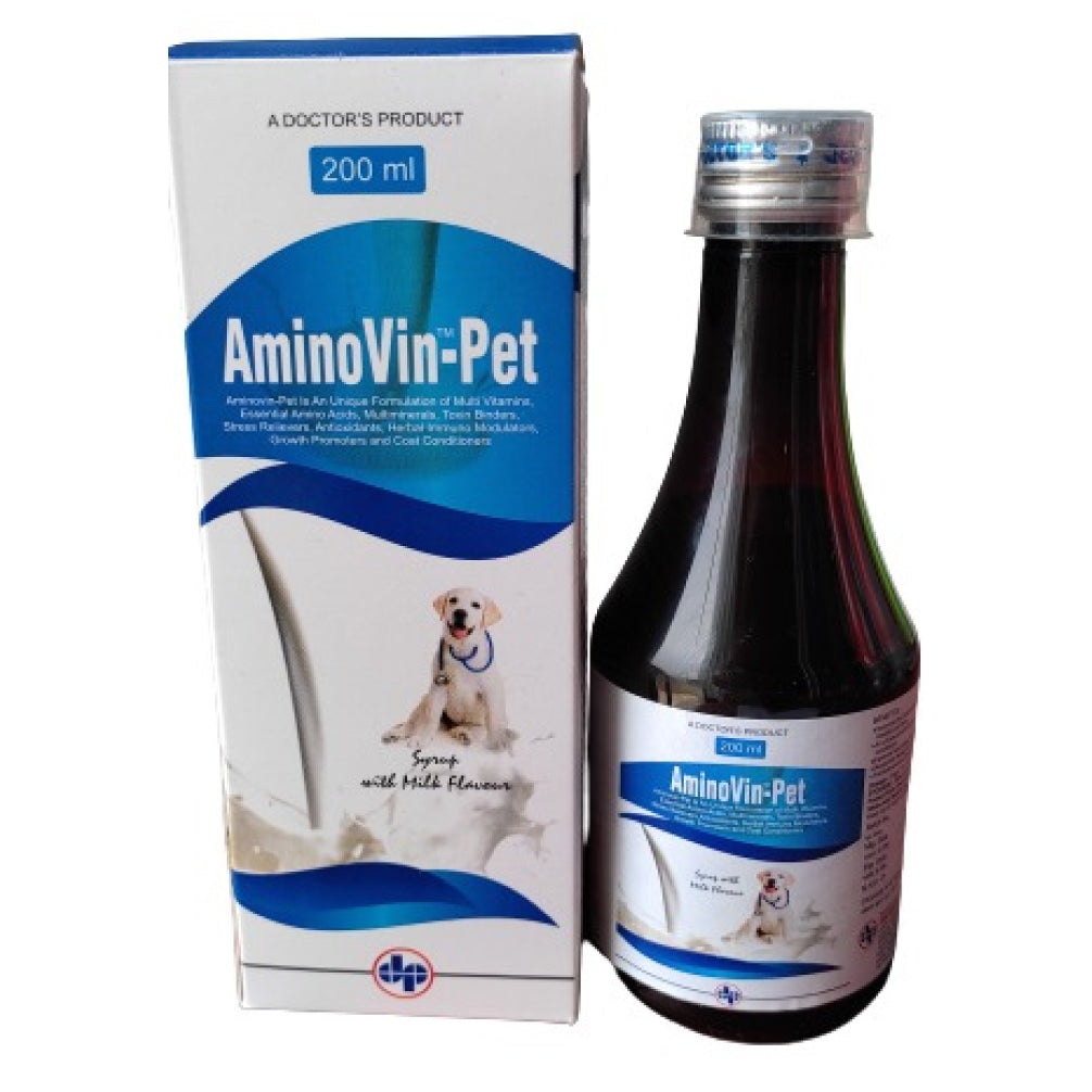 Doctors Vet AminoVin Pet Syrup for Dogs and Cats image 2