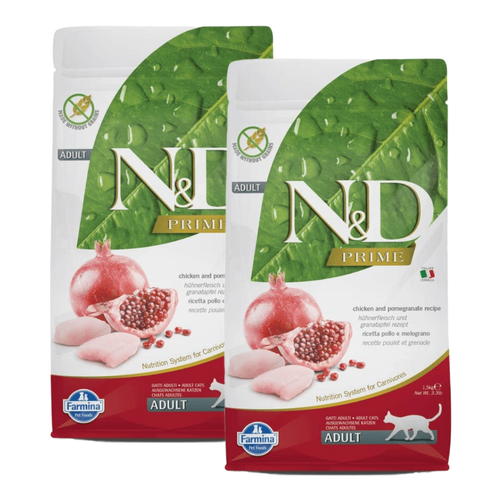 Farmina N&D Prime Chicken & Pomegranate Grain Free Adult Cat Dry Food image 2