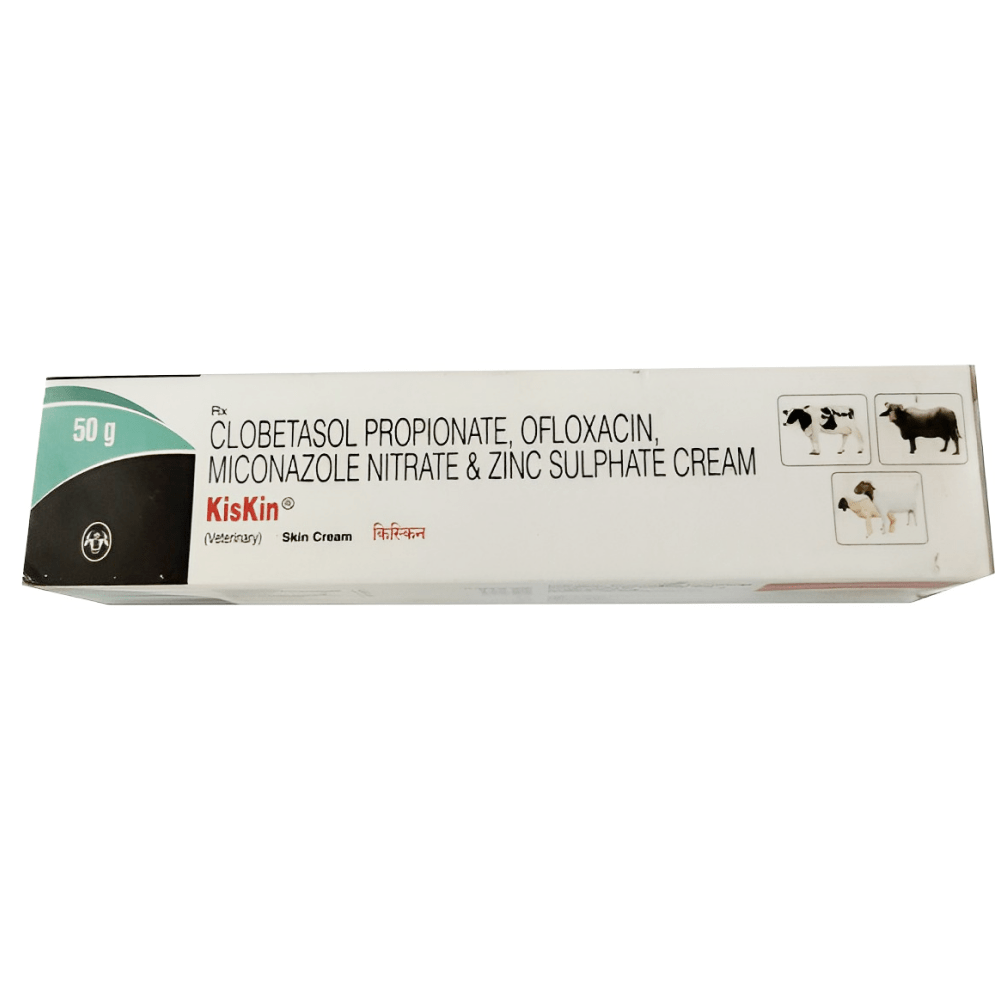 Intas Kiskin Lotion (100ml) and Kiskin Ointment (Cream) (50g) for Dogs and Cats Combo image 3