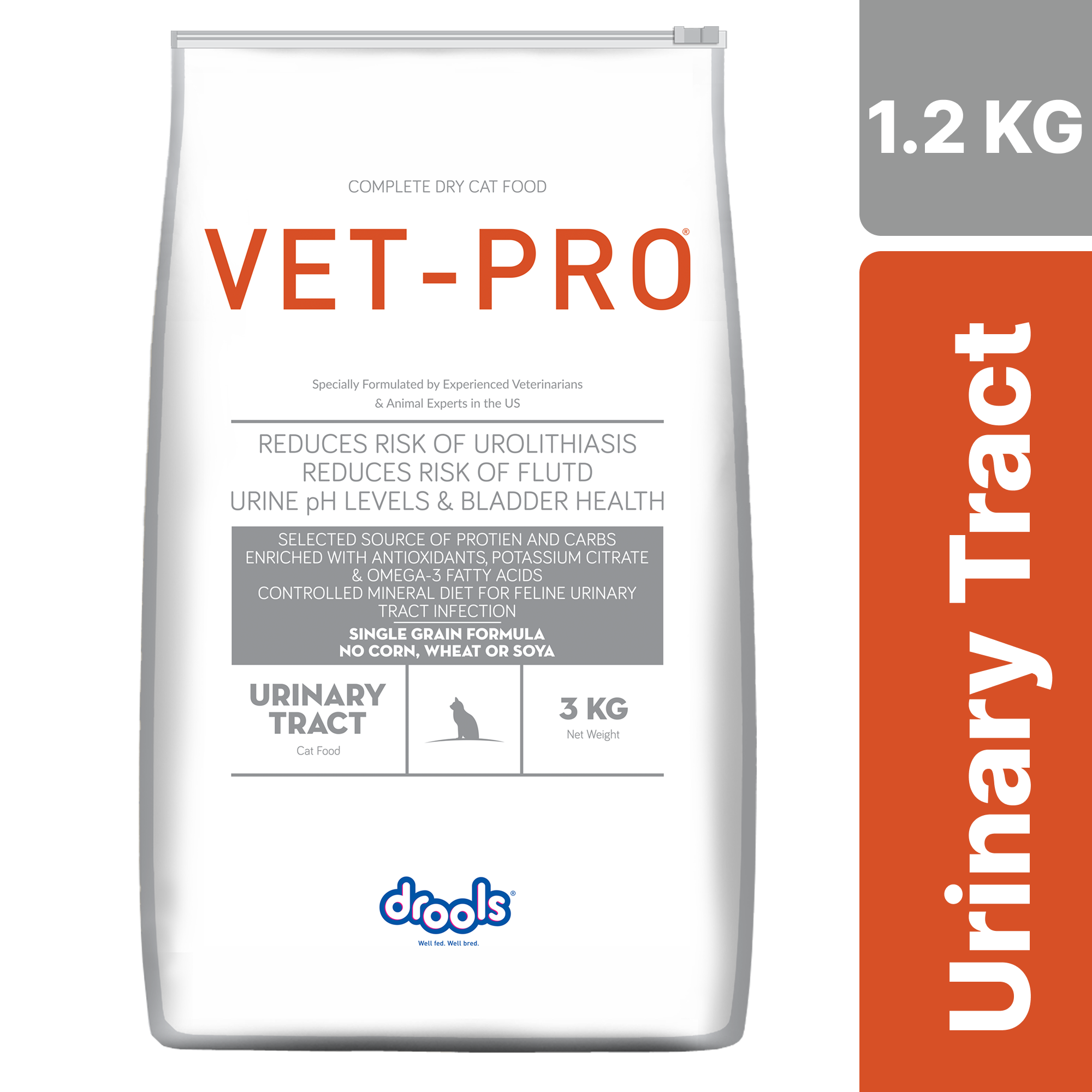 Drools VET PRO Urinary Tract Adult Cat Dry Food