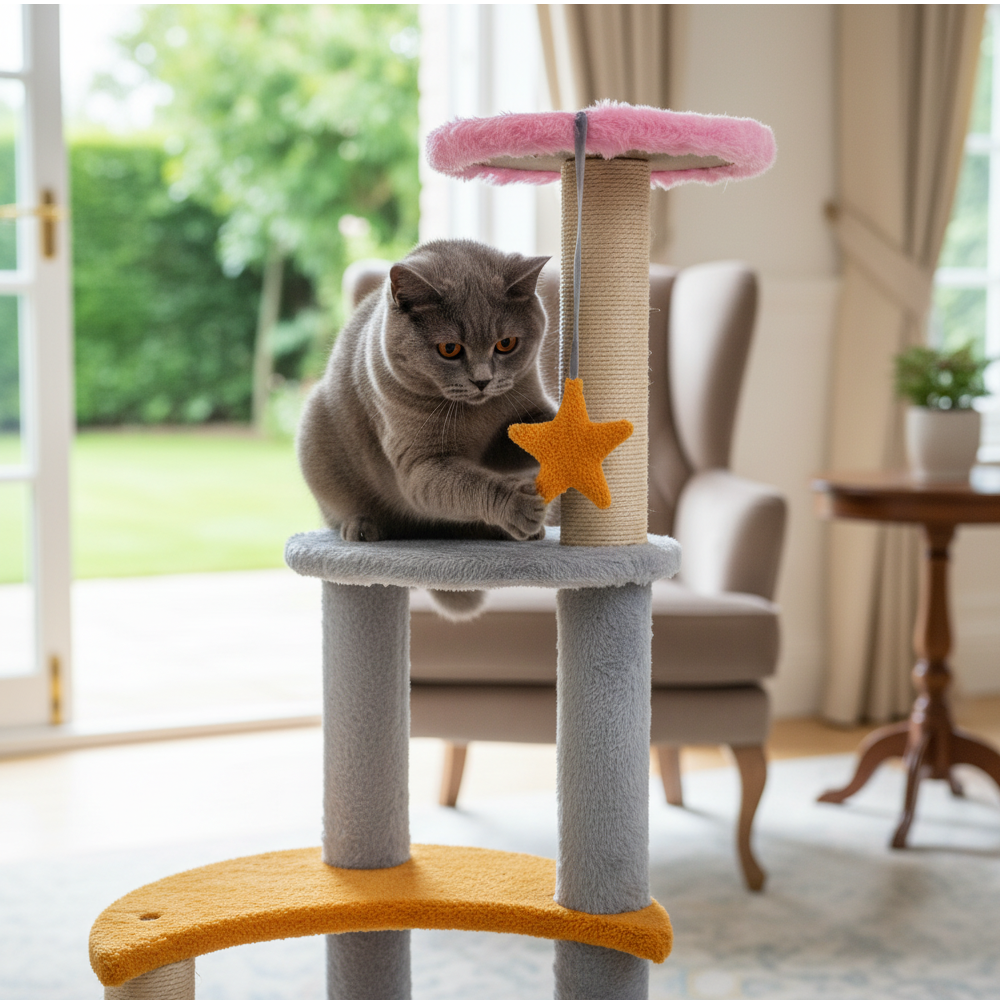 Skatrs Starry Sky Cat Tree for Cats image 2