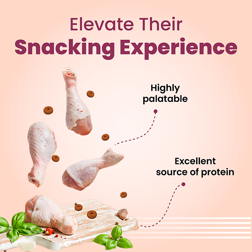 Bark Out Loud Chicken Rings Soft Chews Dog Treats image 3