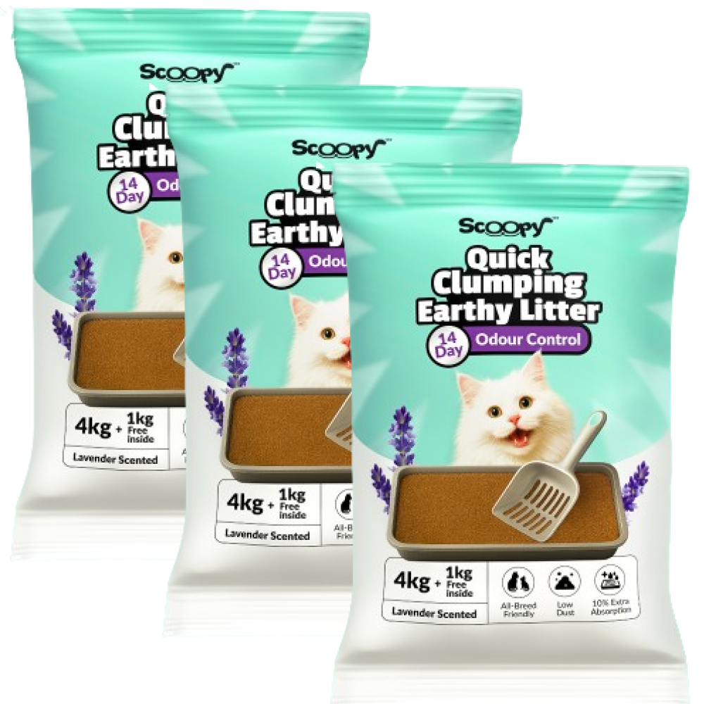 Scoopy Cat Litter | Lavender Scented | 100% Natural Indian Brown Sand image 7