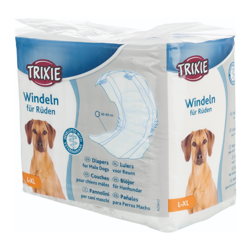 Trixie Diapers for Male Dogs (30x46cm) image 6