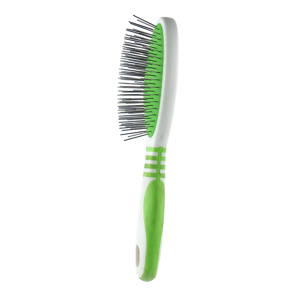 Andis Pin Brush for Dogs (White/Lime Green) image 3