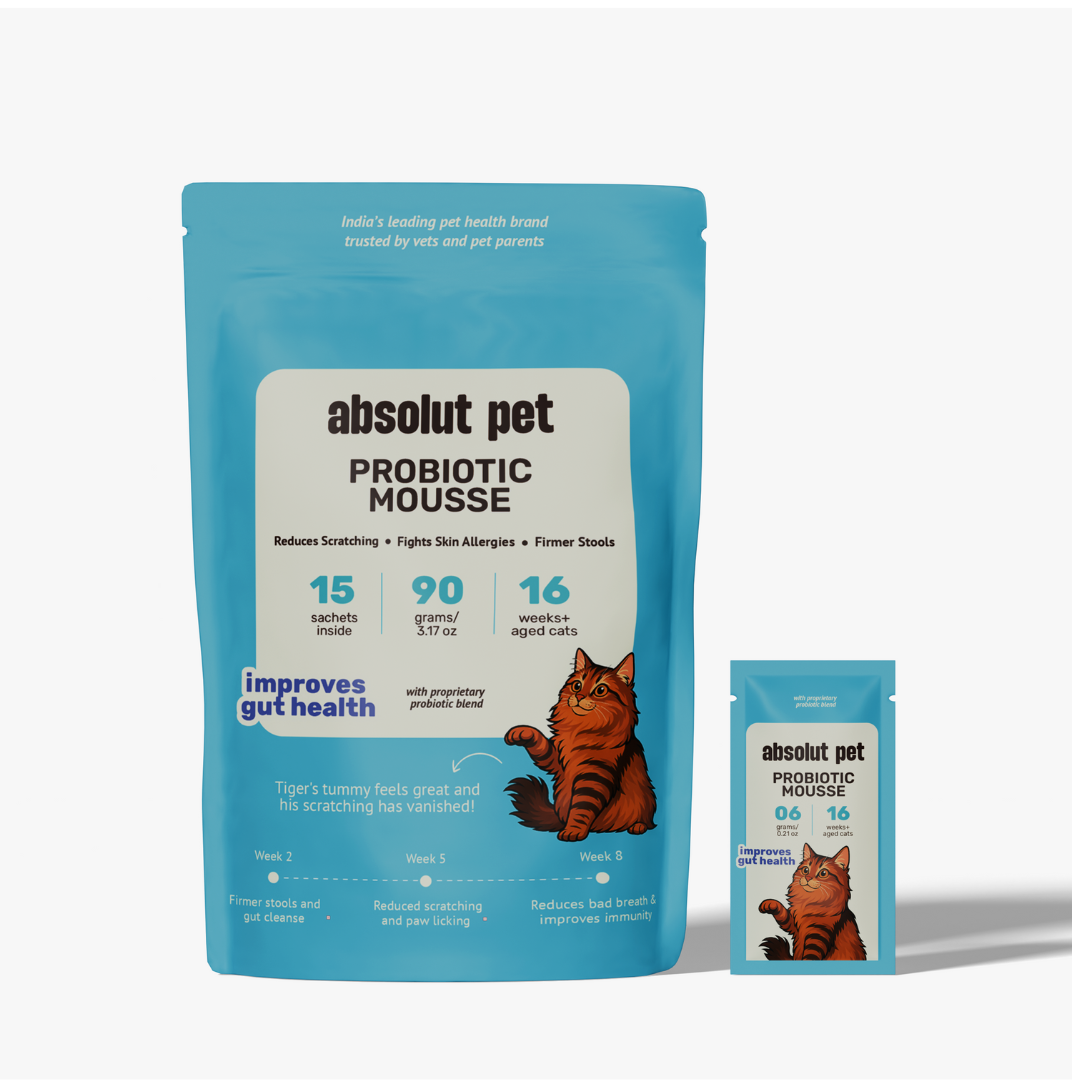Absolut Pet Probiotics Gut Health Creamy Supplementss for Cats