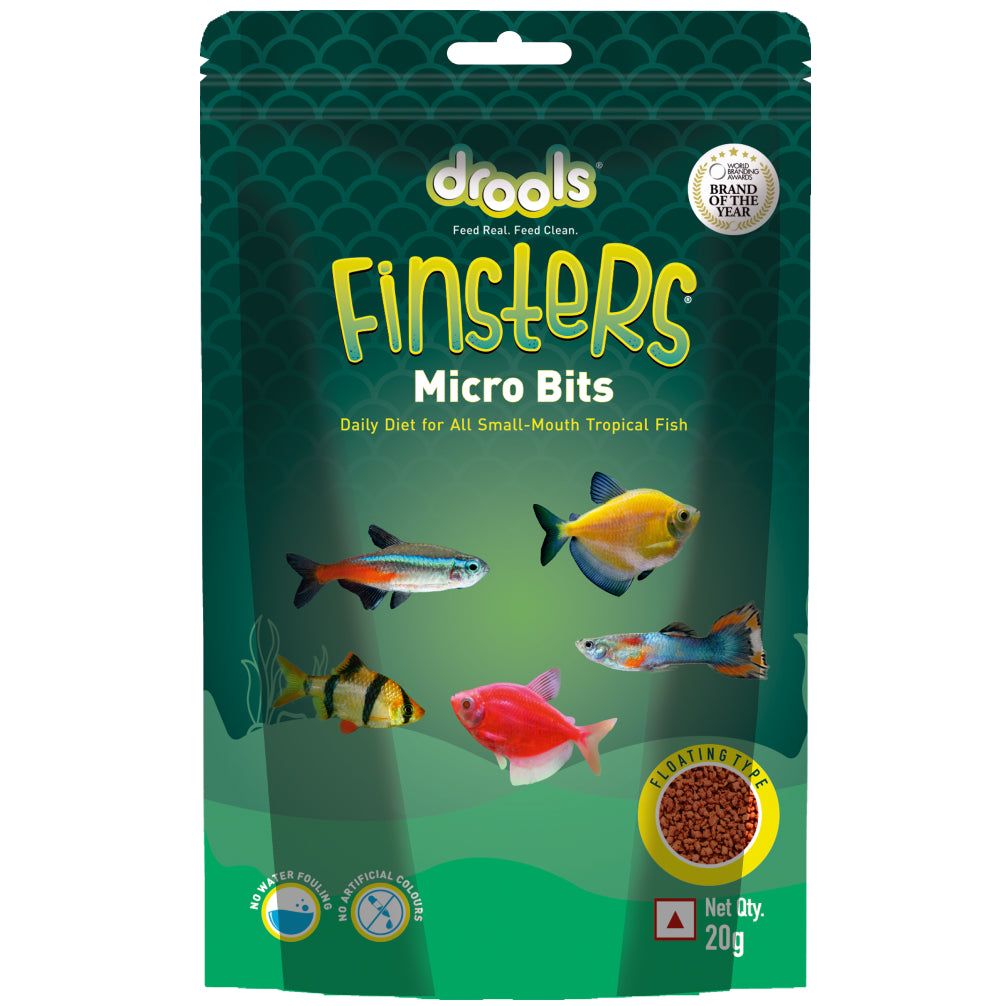 Drools Finsters Micro Bits Fish Food image 2