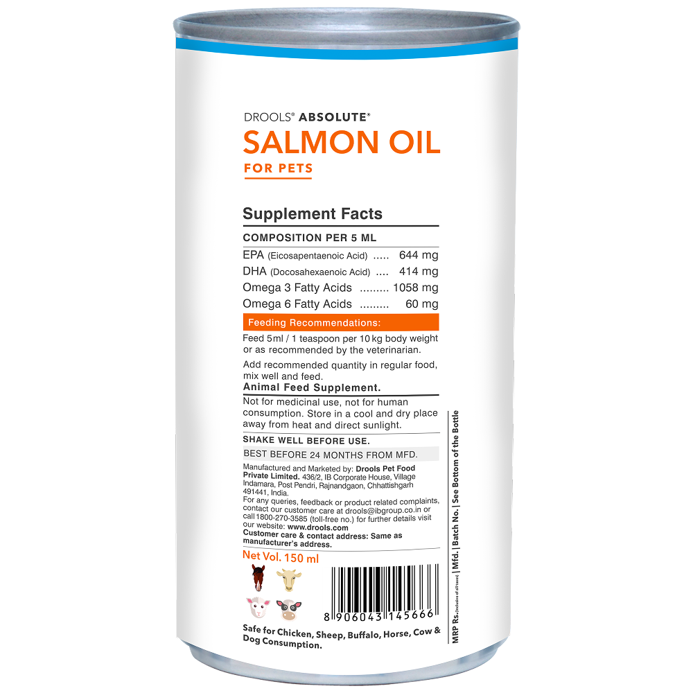 Drools Absolute Salmon Oil Syrup Supplement for Dogs image 9