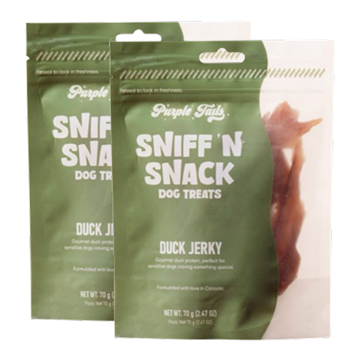 Purple Tails Sniff N Snack Duck Jerky Dog Treat image 5