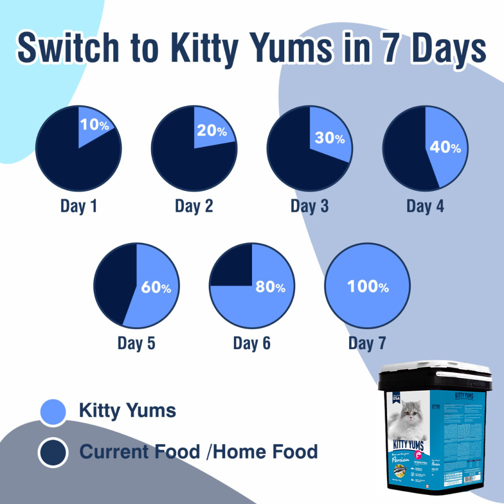 Kitty Yums Ocean Fish Persian Cat Dry Food image 7