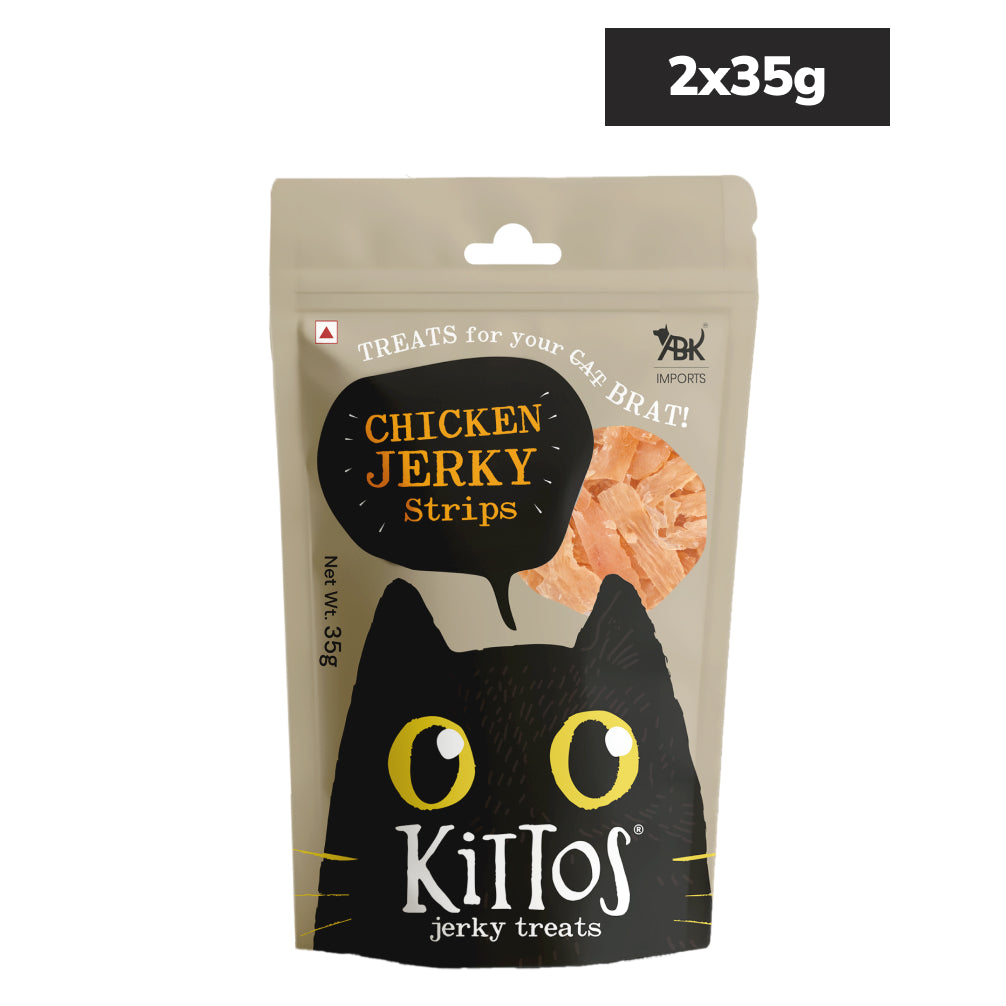 Kittos Purr Fect Chicken Jerky Strips Cat Treats image 9