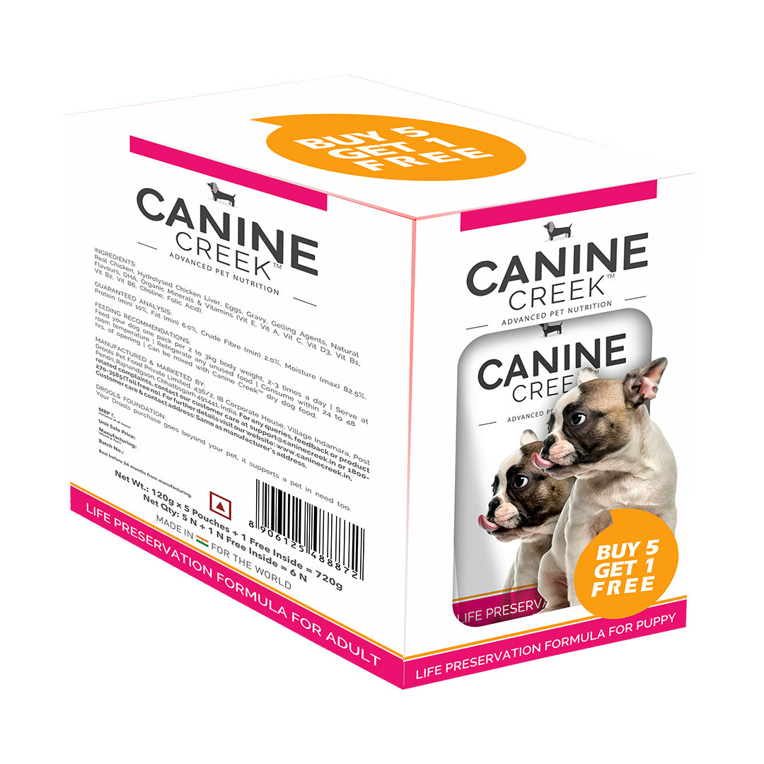 Canine Creek Real Chicken Gravy Puppy Wet Food image 9