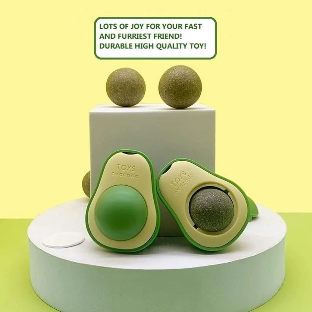 Healing Leaf Avacado Catnip Toys for Cats image 3