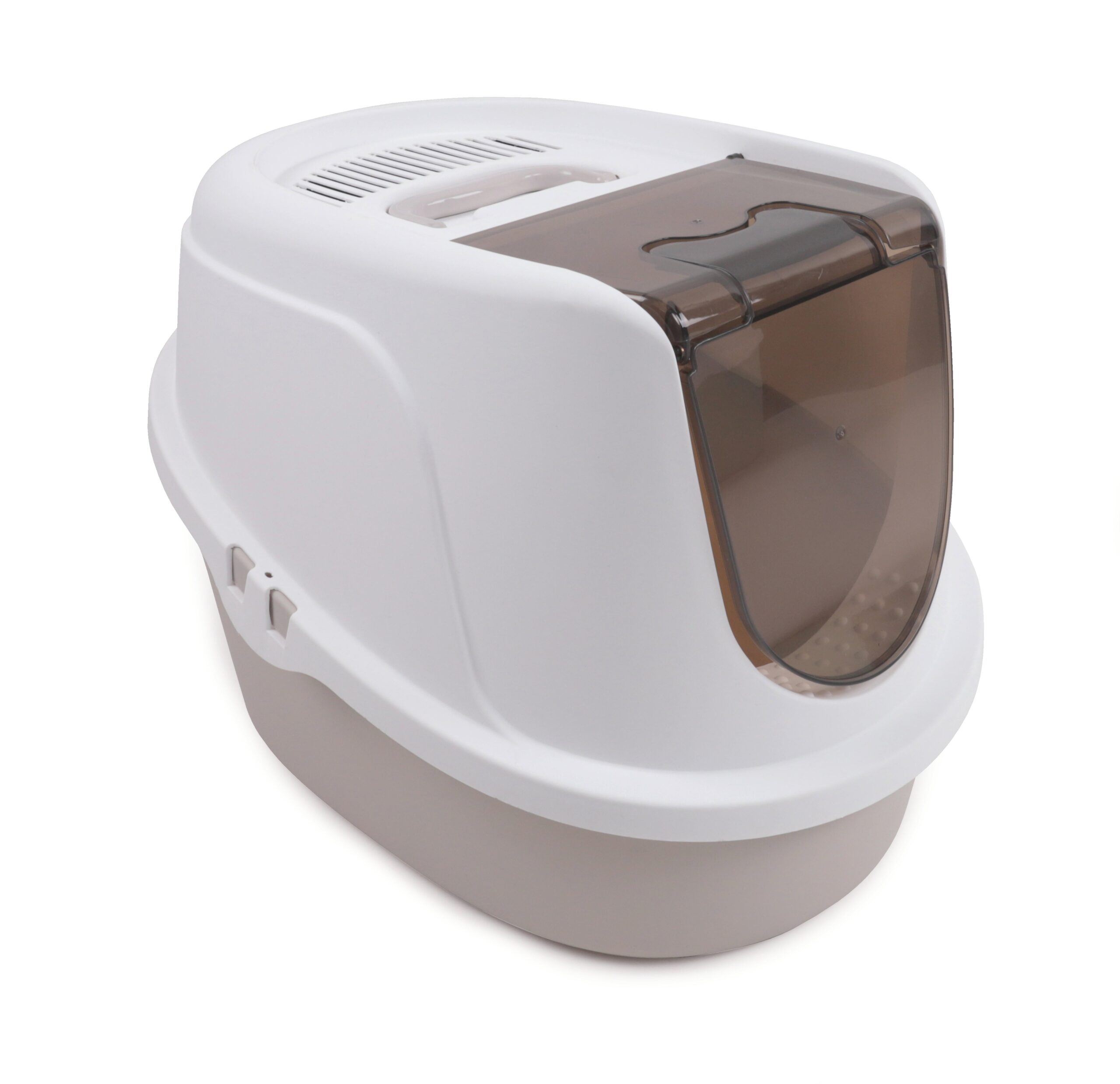 M Pets Eco Tima Desert Sand Box for Cats (Desert Sand & White)