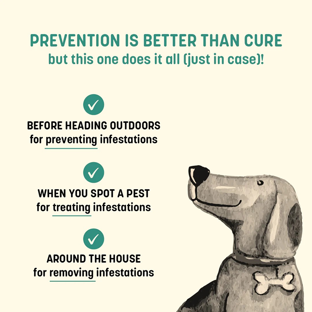 HUFT Sara's Natural Anti Flea & Tick Powder for Dogs and Cats image 6