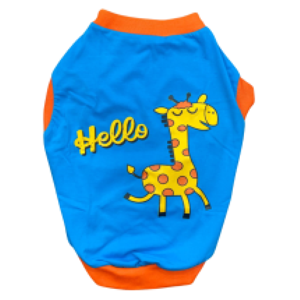 Pet Set Go Giraffe T-shirt for Dogs (Blue) image 6