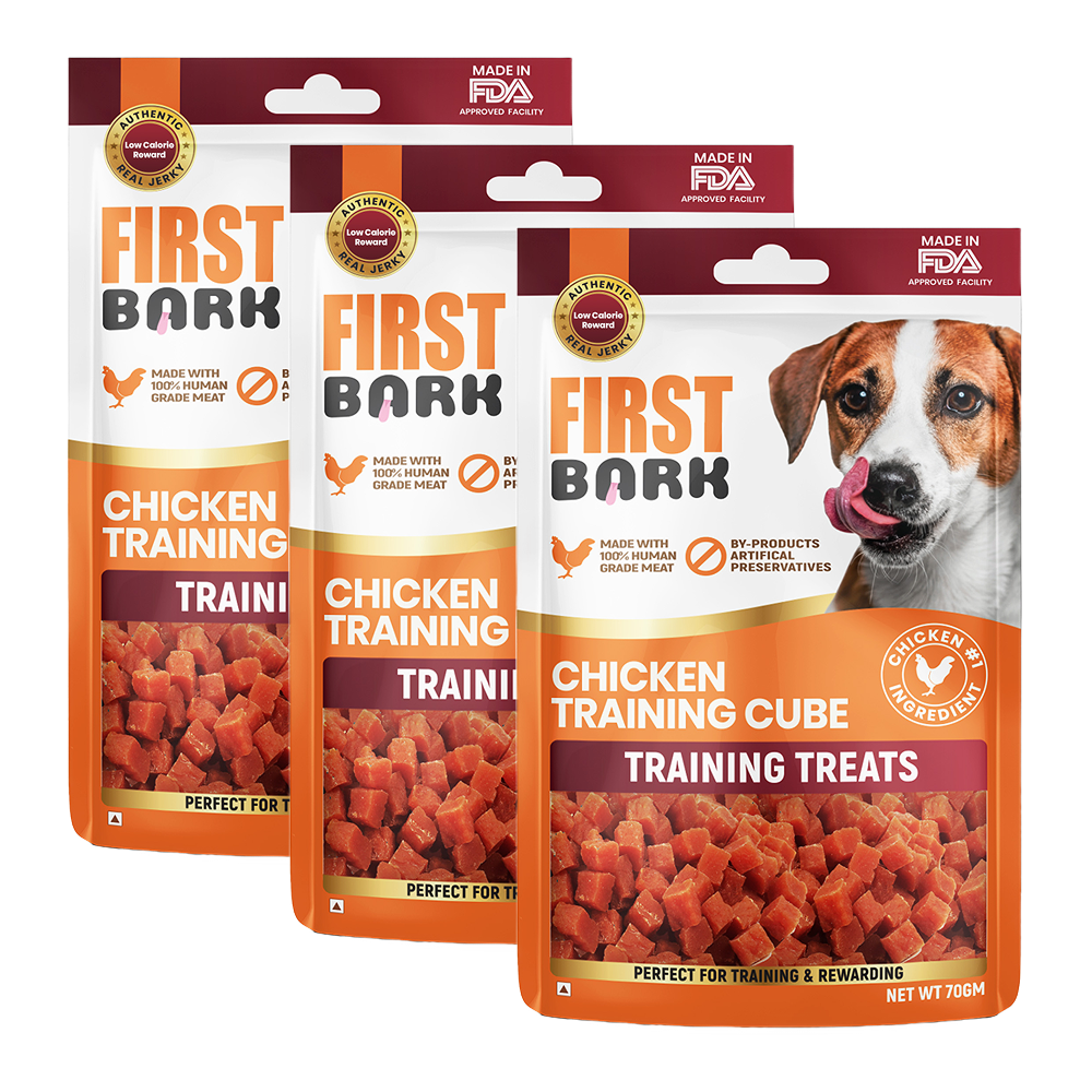 First Bark Chicken Training Cubes Dog Treat image 10