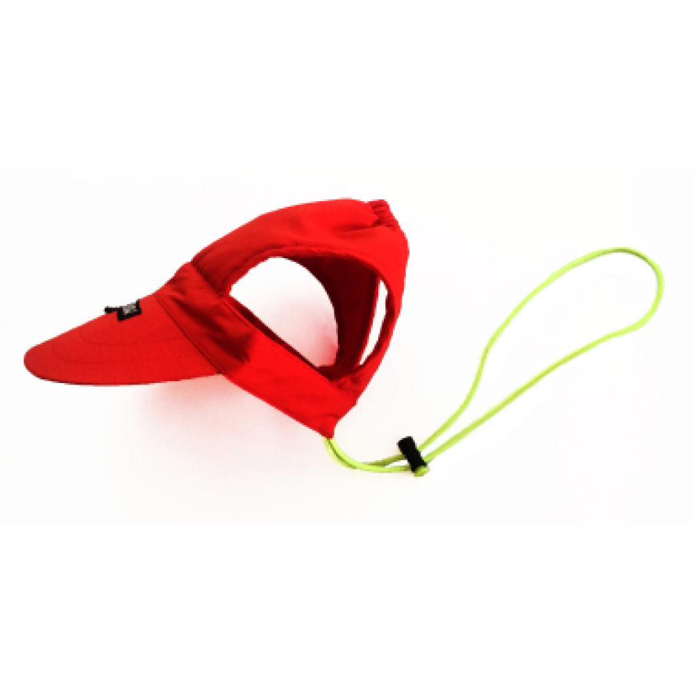 Dogobow Baseball Cap for Dogs (Red) (Get a Bow Free) image 3