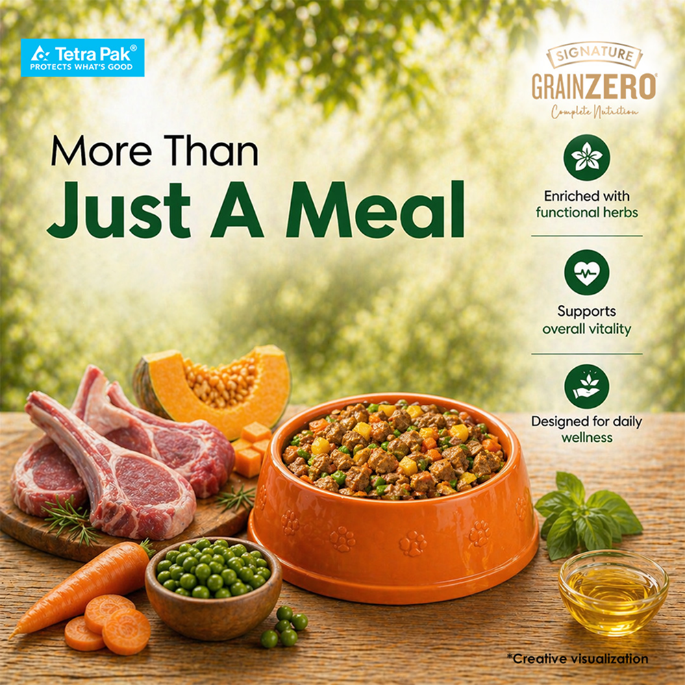 Signature Grain Zero Tetra Pack Real Lamb and Fresh Veggies Dog Fresh Food image 7