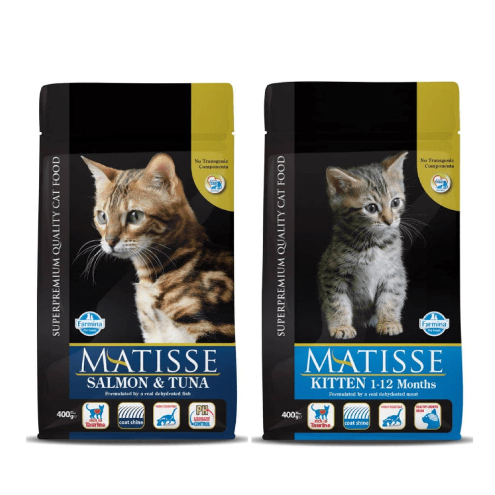 Farmina Matisse Salmon & Tuna Adult and Kitten Cat Dry Food Combo (10kg+400g) image 6
