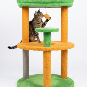 Skatrs Cozy Cove Cat Tree for Cats and Kittens