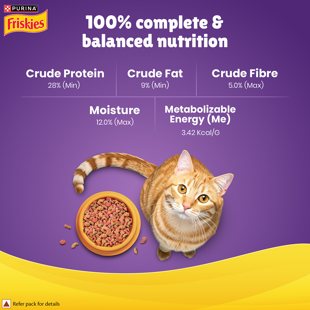 Purina Friskies Surfin Favourites Adult Cat Dry Food image 3