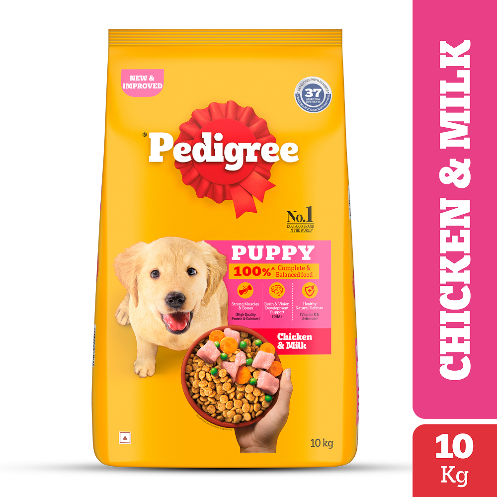 Pedigree Chicken and Milk Puppy Dog Dry Food image 2