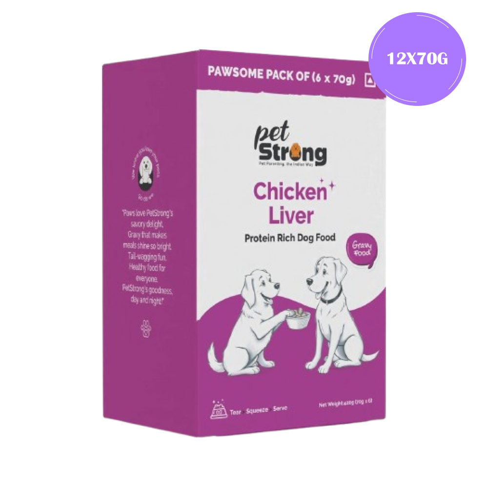 PetStrong Chicken Liver in Gravy Wet Food for Dogs image 9