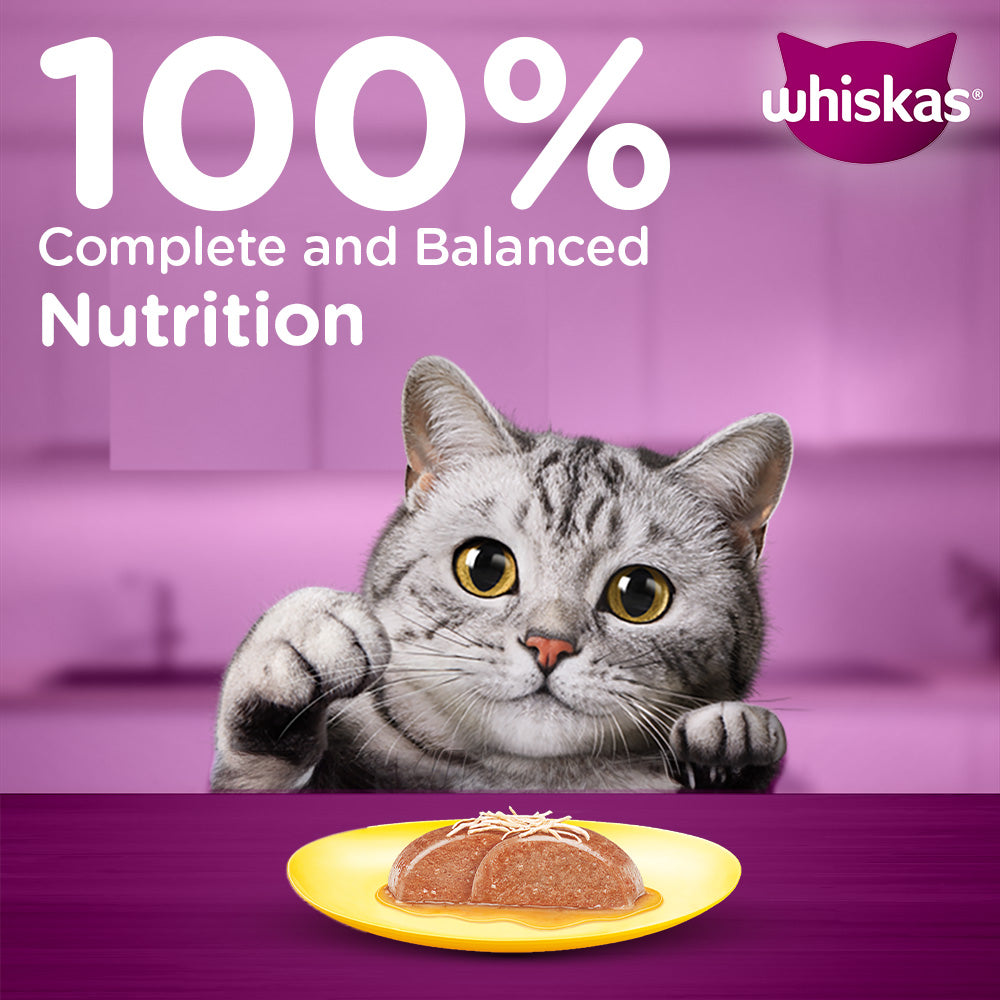 Whiskas Tuna and Chicken Meat in Jelly Flavour Adult (1+ years) Cat Wet Food image 8
