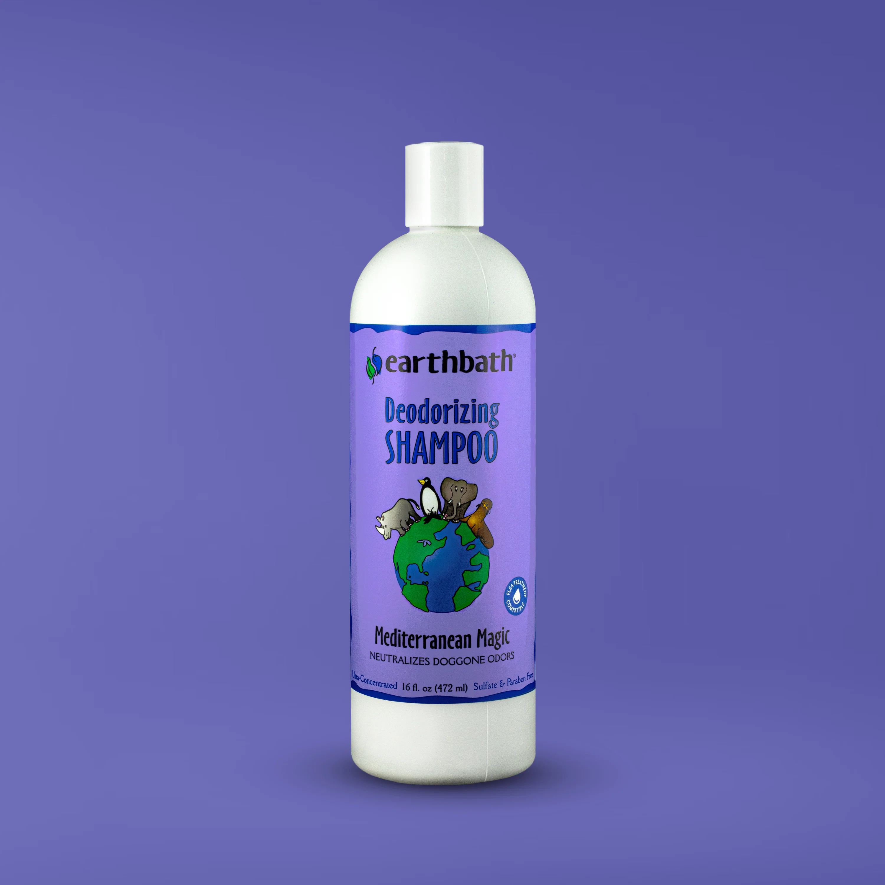 EarthBath Mediterranean Magic Deodorizing Shampoo for Dogs and Cats