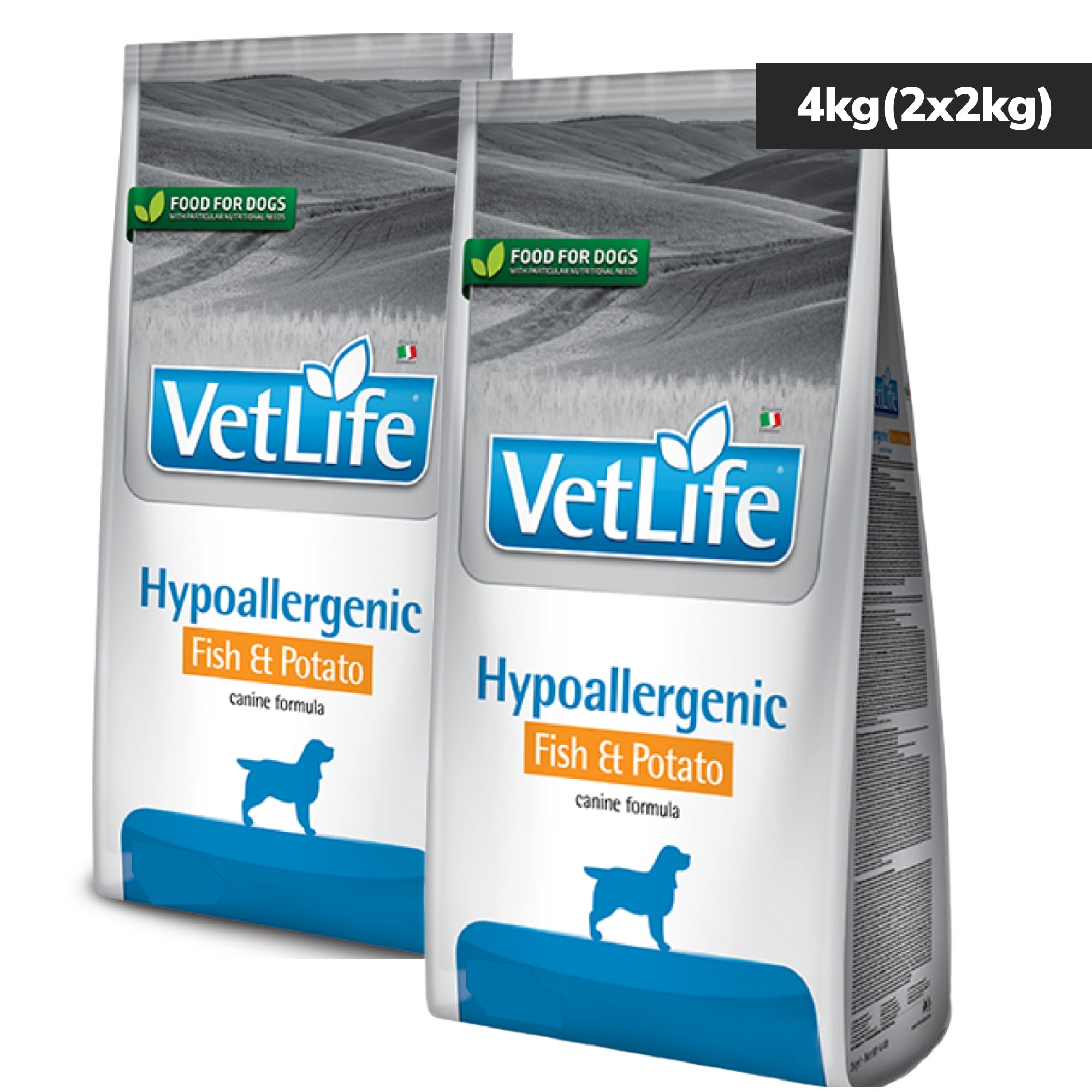 Farmina Vet Life Fish & Potato Hypoallergenic Canine Formula Adult Dog Dry Food image 6
